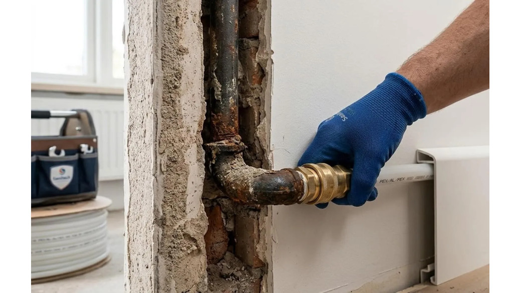 Wymiana rur stalowych na systemy PEX/AL/PEX – czy można to zrobić bez totalnego kucia ścian?